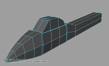 maya建模教程:f15战斗机建模