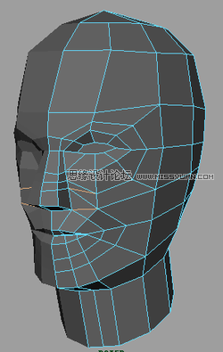 maya建模教程人头建模的详细教程2