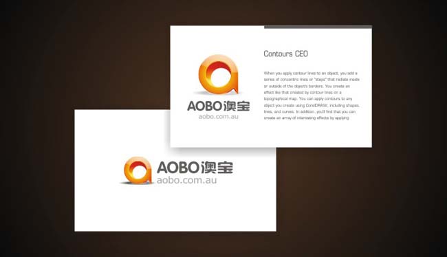 澳洲Aobo Network企業形象設計師欣賞