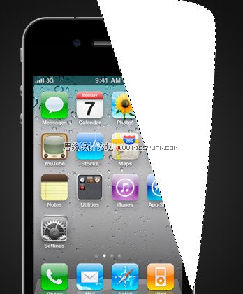 Photoshop̳̣ɻһ̨iPhone4