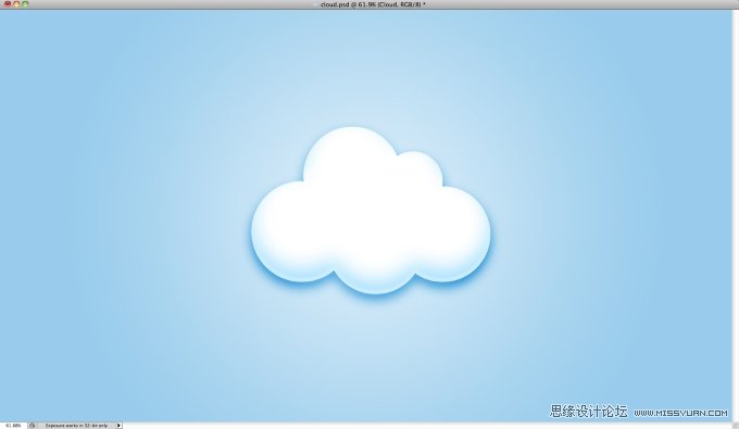 photoshop绘制卡通风格的云彩 - ps转载教程区 - 思缘论坛 - 学ps上思