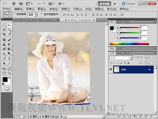 Photoshop CS5̳̣ɫͼе