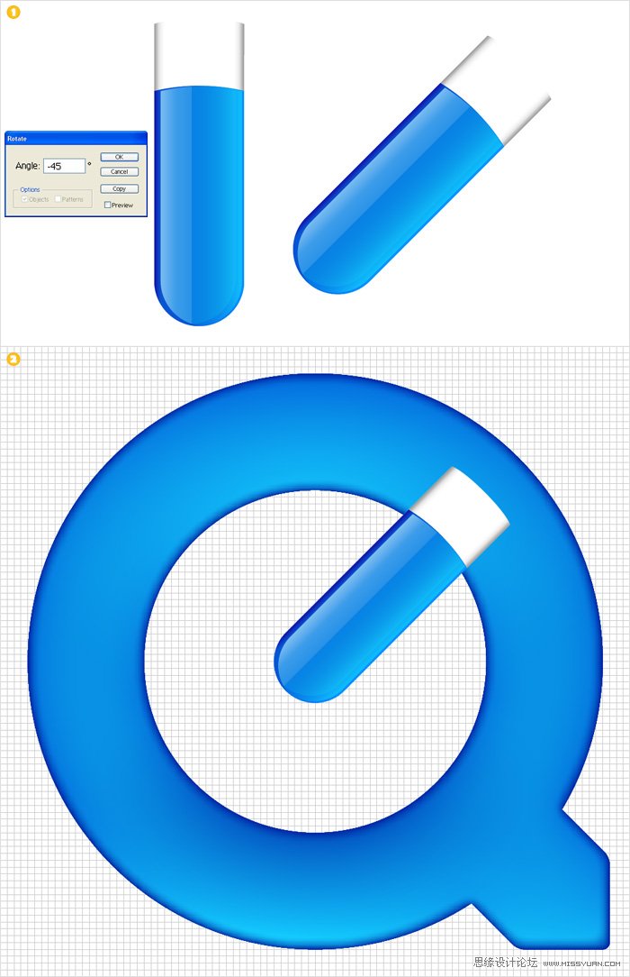 Illustrator̳̣QuickTime Logo̳