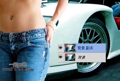 Photoshop制作海豚立体纹身效果,PS教程,图老师教程网