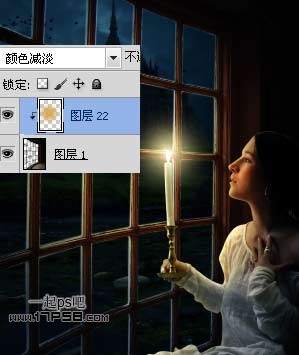 Photoshop合成烛光美女夜景教程,PS教程,图老师教程网