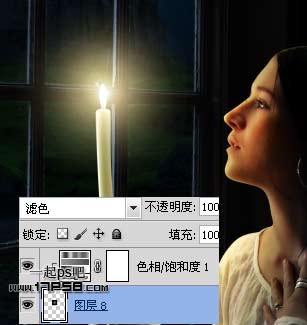 Photoshop合成烛光美女夜景教程,PS教程,图老师教程网