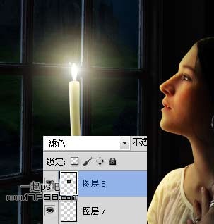 Photoshop合成烛光美女夜景教程,PS教程,图老师教程网