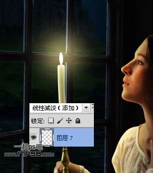 Photoshop合成烛光美女夜景教程,PS教程,图老师教程网