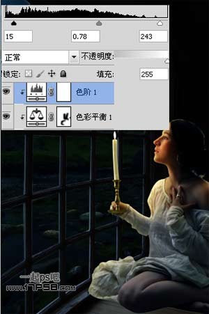 Photoshop合成烛光美女夜景教程,PS教程,图老师教程网