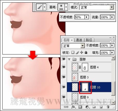 Photoshop详细解析卡通画的设计与绘制流程,PS教程,图老师教程网