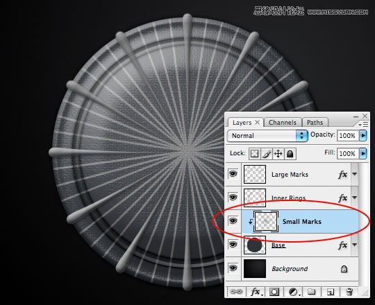 Photoshop绘制绚丽的球体标识设计,PS教程,图老师教程网