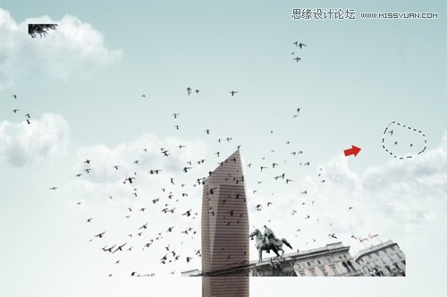 Photoshop合成从悬浮空中城市掉落的卡车,PS教程,图老师教程网