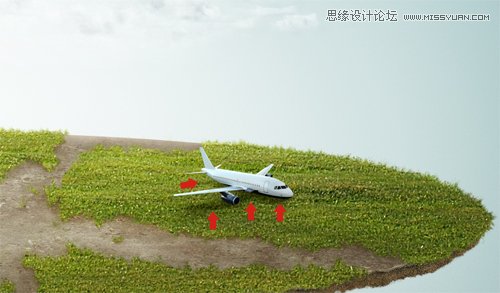 Photoshop合成从悬浮空中城市掉落的卡车,PS教程,图老师教程网