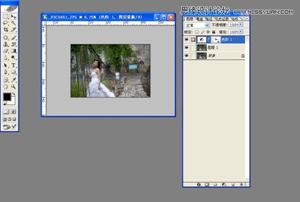 Photoshop调出婚片秋季唯美的V2色调,PS教程,图老师教程网