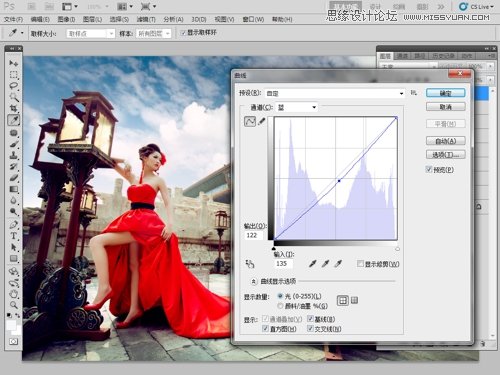 Photoshop给毫无生机外景照片添加云彩,PS教程,图老师教程网