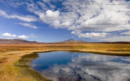 Photoshop给毫无生机外景照片添加云彩,PS教程,图老师教程网