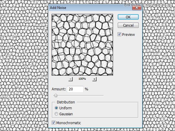 Photoshop使用滤镜制作逼真的皮革纹理,PS教程,图老师教程网