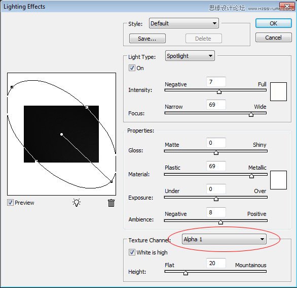 Photoshop使用滤镜制作逼真的皮革纹理,PS教程,图老师教程网