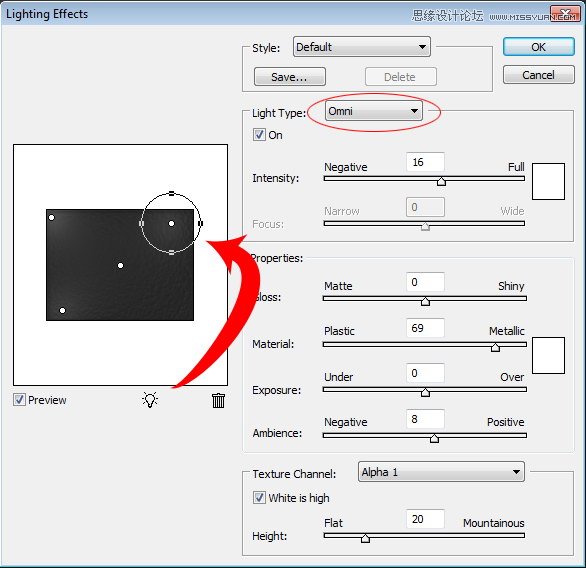 Photoshop使用滤镜制作逼真的皮革纹理,PS教程,图老师教程网