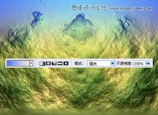 Photoshop使用滤镜制作真实的崇山峻岭岩石效果,PS教程,图老师教程网