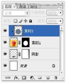 Photoshop创意合成牛仔布纹包裹着的苹果,PS教程,图老师教程网