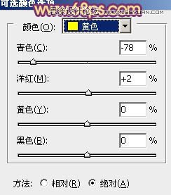 Photoshop调出公园情侣照片唯美的淡黄色调,PS教程,图老师教程网