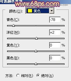 Photoshop调出公园情侣照片唯美的淡黄色调,PS教程,图老师教程网