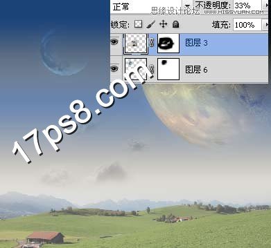 Photoshop合成末日奇异天象星球场景效果,PS教程,图老师教程网