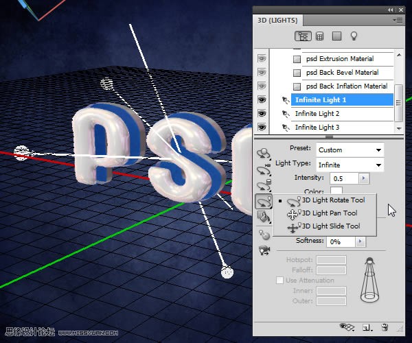 Photoshop制作塑料效果的立体字教程,PS教程,图老师教程网