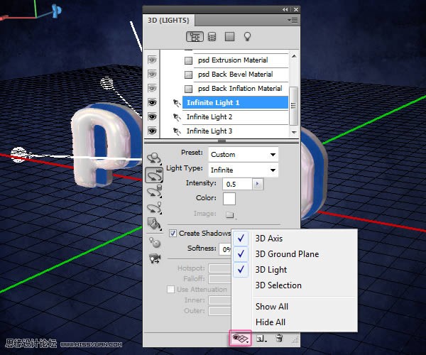 Photoshop制作塑料效果的立体字教程,PS教程,图老师教程网