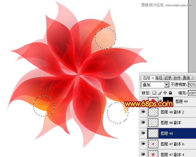 Photoshop使用滤镜制作炫彩效果的艺术花朵,PS教程,图老师教程网