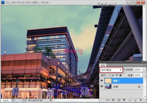 Photoshop调出城市复古怀旧效果,PS教程,图老师教程网