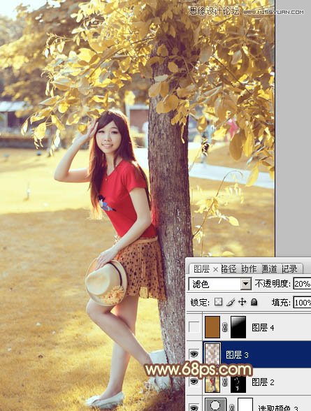 Photoshop԰Ů＾ɫ