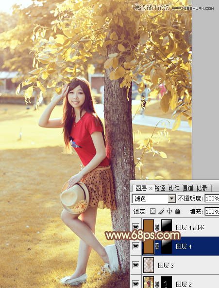 Photoshop԰Ů＾ɫ