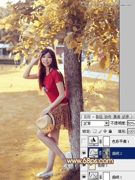 Photoshop԰Ů＾ɫ