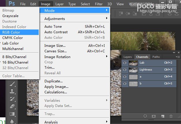Photoshopǳ̸LABģʽͨ񻯷