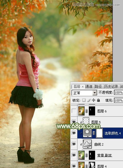 Photoshop԰Ů＾ɫ