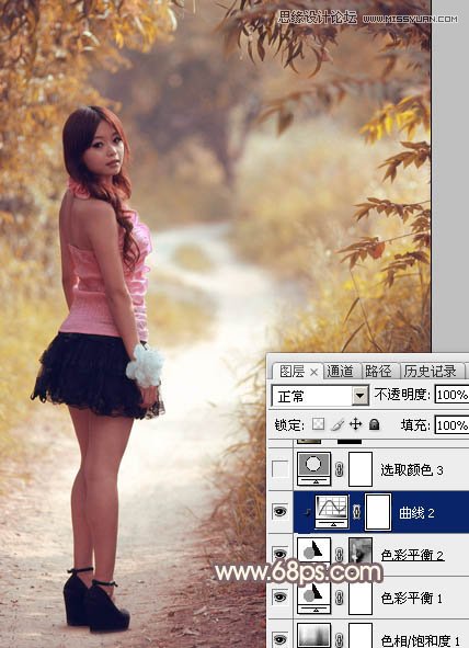 Photoshop԰Ů＾ɫ