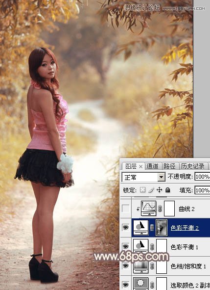 Photoshop԰Ů＾ɫ