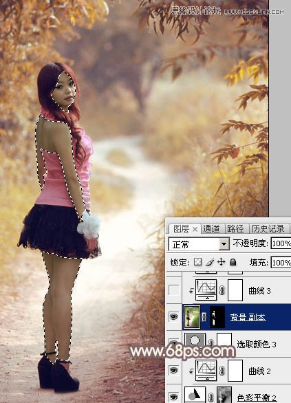 Photoshop԰Ů＾ɫ