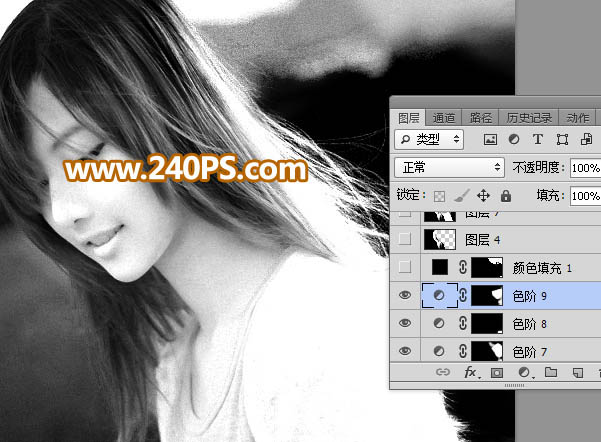 Photoshopͨٳ෢˿Ůͷ