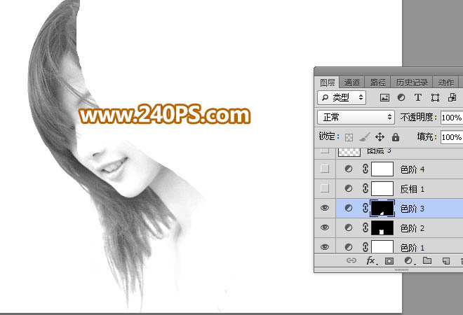 Photoshopͨٳ෢˿Ůͷ