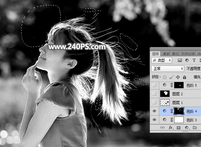 Photoshopͨ߿ٳ⾰Ů