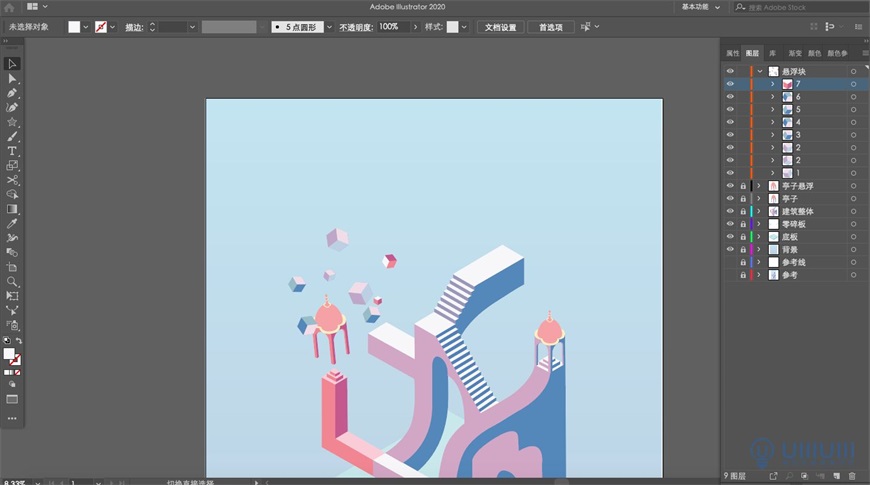 Illustrator2.5D⽨廭